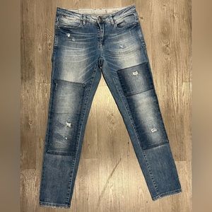 Esprit Women’s patch detail denim